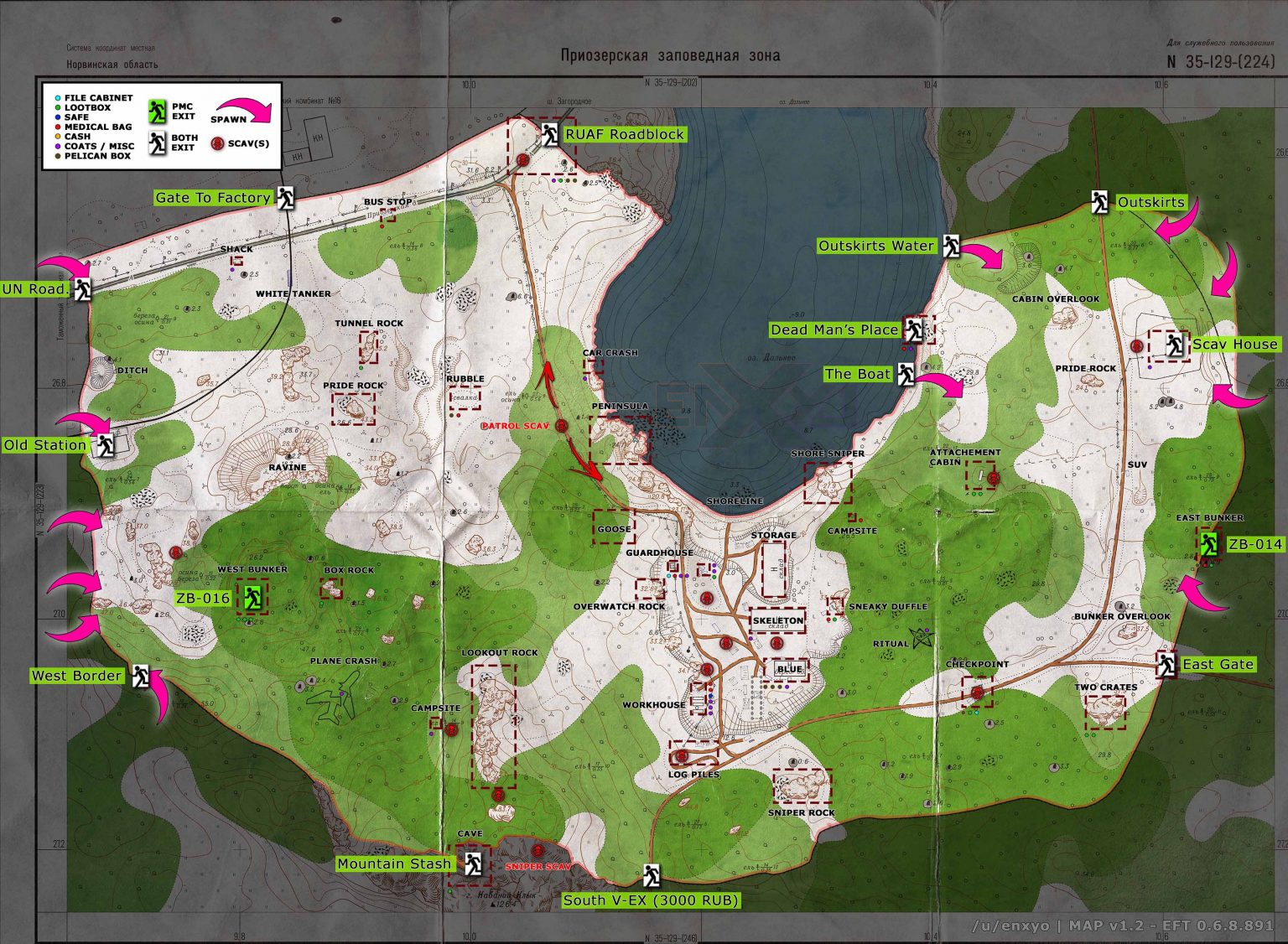 escape from tarkov maps for rookies in order of difficulty